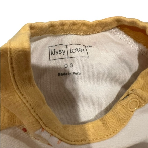Kissy Love Baby Sunny Day Short Playsuit in size 0 to 3 months - Picture 4 of 4